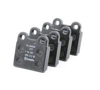 BREMBO P 06 001 Plaquettes de frein