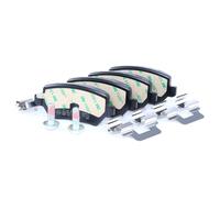 Plaquettes Arrière Freins Brembo P10013 Opel Astra H Estate 1.7 CDTI 81 Kw 2007