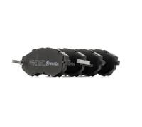 Jeu de 4 plaquettes de frein BREMBO P 15 002 - Réf. 1395110