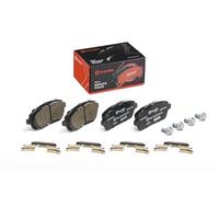 Brembo Jeu de plaquettes de frein Xtra P 24 072X Avant