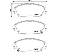 Brembo Plaquettes de frein P49050