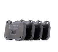 BREMBO - Jeu de 4 plaquettes de frein P 65 002 - Réf. 131P65002