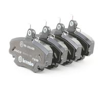 Jeu de plaquettes de frein BREMBO P 68 008, avant