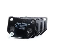 BREMBO P 78 016 Plaquettes de frein