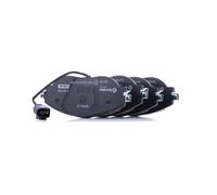 Kit de plaquettes de frein, frein à disque BREMBO XTRA LINE BREMBO P 85 131X Essieu avant contact de signal d'usure inclu