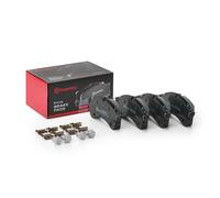 BREMBO - Jeu de 4 plaquettes de frein P 85 168 - Réf. 1396580