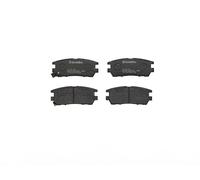 BREMBO Plaquettes de frein X4 pour MITSUBISHI: Pajero, Montero, Space Gear, L400, Shogun (Ref: P 54 018)