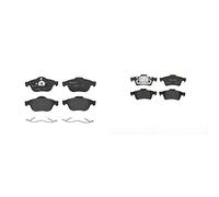 Brembo P68032 Plaquettes de Frein Avant & P59044 Plaquettes de Frein Arrière