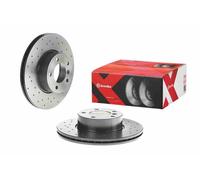 BREMBO Paire De Disques De Frein Avant Adaptés Pour BMW 1/2/3/4/X1 - (Perforé)