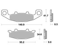 Brembo Plaquett frein Organique Carbon Ceramic ABE, 07KA0933