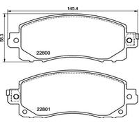 BREMBO Plaquette de Freins Bremsbelegsatz Avant pour Subaru Impreza Hayon XV