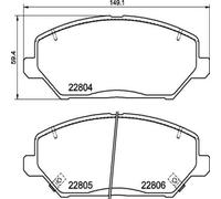 BREMBO Plaquettes Bremsbelegsatz Avant pour Hyundai i30 Kia Ceed Hatchback Van