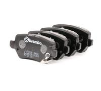 BREMBO Plaquettes de frein Arrière pour OPEL ZAFIRA B (A05) Zafira A (T98) P 59