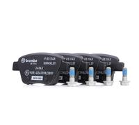 BREMBO Plaquettes de frein Arrière pour VW Golf VI 3/5 portes (5K1) Plaquettes P