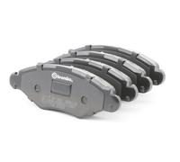 BREMBO Plaquettes de frein Avant convient pour PEUGEOT 206 3/5 portes (2A/C)