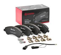 BREMBO Plaquettes de frein Avant pour FORD Transit Mk6 Van (V347, V348, FA)