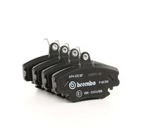 BREMBO Plaquettes de frein Avant pour RENAULT CLIO II (BB0/1/2, CB0/1/2) P 68