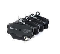 BREMBO Plaquettes de frein Avant pour SMART FORTWO Coupé (451) CITY-COUPE (450)