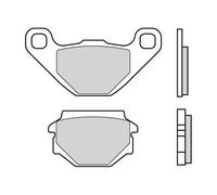 Brembo Plaquette de frein 07015 - Avant pour Kymco 50 Agility 2014+ / 125 Agility R16 2008+