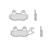 Brembo Plaquettes de frein organiques 07ya2206 Argenté