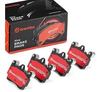 BREMBO Plaquettes de freins Arrière préparé pour l'indicateur d'usure Épaisseur 17mm sans accessoires avec masses d'équilibrage P 85 070X Compatible avec AUDI Q7 4LB Q7 Van 4LB, VW Touareg II 7P5, 7P6