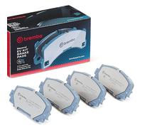 BREMBO Plaquettes de freins Avant contact de signal d'usure exclu Épaisseur 16mm sans accessoires P 83 106E Compatible avec TOYOTA Prius PHV 3/5 portes W52