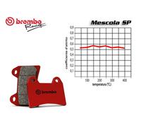 BREMBO REAR BRAKE PADS SET POUR EXCALIBUR 501 1990 +