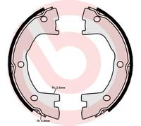 BREMBO S A6 508 Jeu de mâchoires de frein, frein de stationnement pour ,IVECO,NI