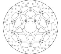 Brembo Disques de frein homologués ECE R90 AV., 330MM,FLOTT.AVEC ABE