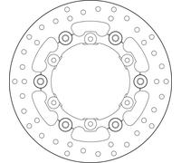 Brembo S.p.A. Disque de frein Serie Oro rond flottant
