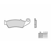 Brembo S.p.A. Plaquettes de frein Off-Road métal fritté - 07KA17SD