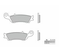 Brembo S.p.A. Plaquettes de frein Off-Road métal fritté - 07YA47SX