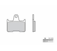 Brembo S.p.A. Plaquettes de frein route carbone céramique - 07KA2107