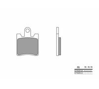 Brembo S.p.A. Plaquettes de frein route métal fritté - 07YA09SA