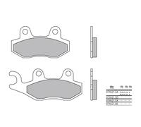 Brembo S.p.A. Plaquettes de frein route métal fritté - 07YA21LA