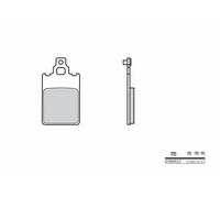 Brembo S.p.A. Plaquettes de frein Scooter carbone céramique - 07009