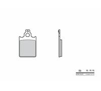 Brembo S.p.A. Plaquettes de frein Scooter carbone céramique - 07013