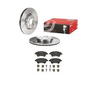 BREMBO Set Freins Avant Appropriés pour Renault Mégane Scenic - Disques + Patins