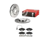 BREMBO Set Freins Avant pour Fiat 500 C Panda 169 - Ford Ka Disques+Plaquettes