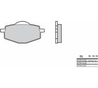 BREMBO Street Plaquettes de frein en carbone céramique - 07YA1407