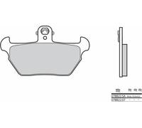 BREMBO Street Plaquettes de frein en métal fritté - 07BB22SA