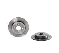 Brembo Xtra 08.C172.1X Lot de 2 disques de frein perforés arrière