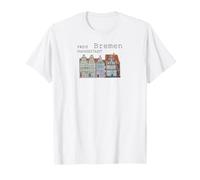Brême, marché des Maisons historiques, Allemagne T-Shirt