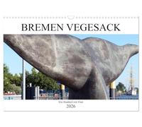 Brême Vegesack - Un quartier avec du flair, Version française (Calendrier mural 2026 DIN A3 portrait), Calendrier CALVENDO mensuel