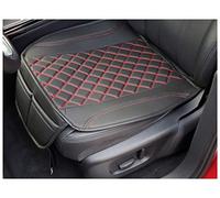 BREMER SITZBEZÜGE Housses de siège sur Mesure pour sièges de Voiture compatibles avec Mercedes Classe GLA H247 2020 conducteur et Passager Housses de siège FB : OT402 (Noir/Coutures Rouges)