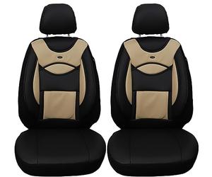 Bremer SITZBEZÜGE Housses de Protection sur Mesure en Cuir synthétique pour Ford Explorer PHEV D107