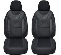 BREMER SITZBEZÜGE Housses de siège sur Mesure pour sièges de Voiture compatibles avec Honda CR-V 2 RD 2001-2006 conducteur et Passager Housses de siège FB : G102 (Noir)