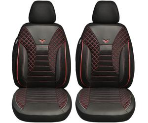 BREMER SITZBEZÜGE Lot de 2 Housses de Protection de Voiture sur Mesure compatibles avec Renault Koleos 1 conducteur et Passager à partir de 2008-2015 / Lot de 2 Housses de Protection de Voiture en