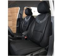 BREMER SITZBEZÜGE Lot de 2 Housses de siège Auto compatibles avec Ford EcoSport 2 conducteur et Passager à partir de 2012 - Noir