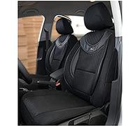 BREMER SITZBEZÜGE Lot de 2 Housses de siège de Voiture sur Mesure compatibles avec VW T5 Transporter conducteur et Passager à partir de 2003-2015 - Noir (G102)